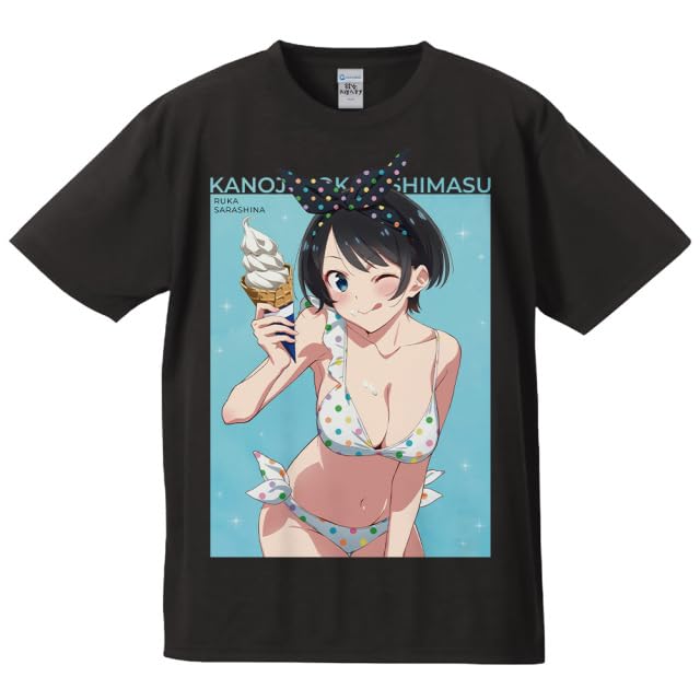 

[azumaker] Rent-A-Girlfriend T-shirt Ruka Sarashina Swimsuit ver. Size L