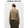 UR Women's Autumn/Winter Textured Knit Sweater