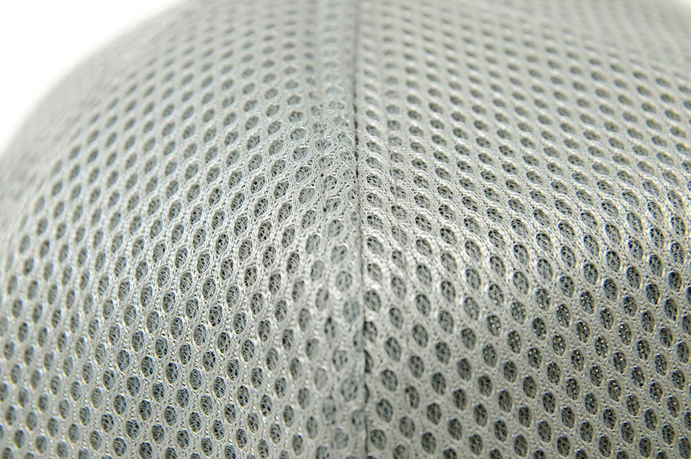 Round Processing Large Size Hat Plain Round Mesh Cap Light Size Adjustment [Big Watch] Men's CPMG-16R Gray/Black