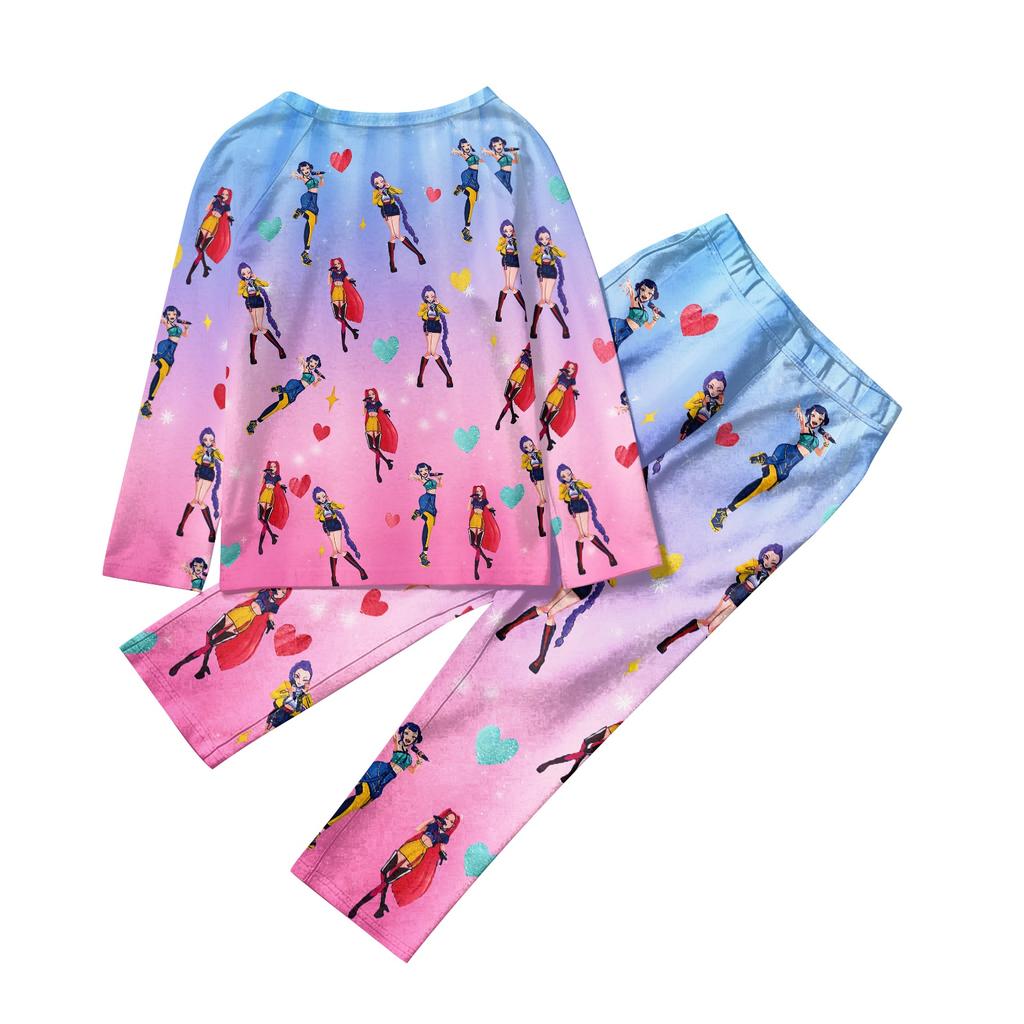 Family Matching Sets Pajamas, Loungewear Outfits,Family Matching Long Sleeve Tops+Pants Set