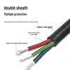 National Standard Multi-Strand Flexible Aluminum Alloy Cable - YLHC Rubber, 2/3/4/5 Cores, 1.5/2.5/4 Sq mm