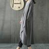 Long Dress for Slimming Plus Loose Layered Solid Maxi Layered Suitable for Stylish [JINJUDUO] Women, Spring, Summer, Autumn, Effect, Sizes, Fit, Look,
