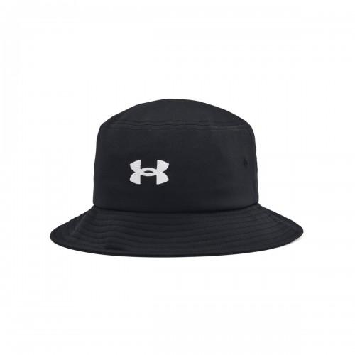 Under Armour Unisex Adult Blitzing Logo Bucket Hat S-M blanc/noir