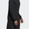 Adidas E PLN Crew FT Knit Pullover Sweatshirt Men Sweatshirt Black DU0395