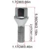 4/5pcs Car Wheel Tyre Nut Stud Lug Bolt Screw Longer for Dacia Duster HS Logan Sandero B90 2008-2014 8200473313 8200610460 Parts