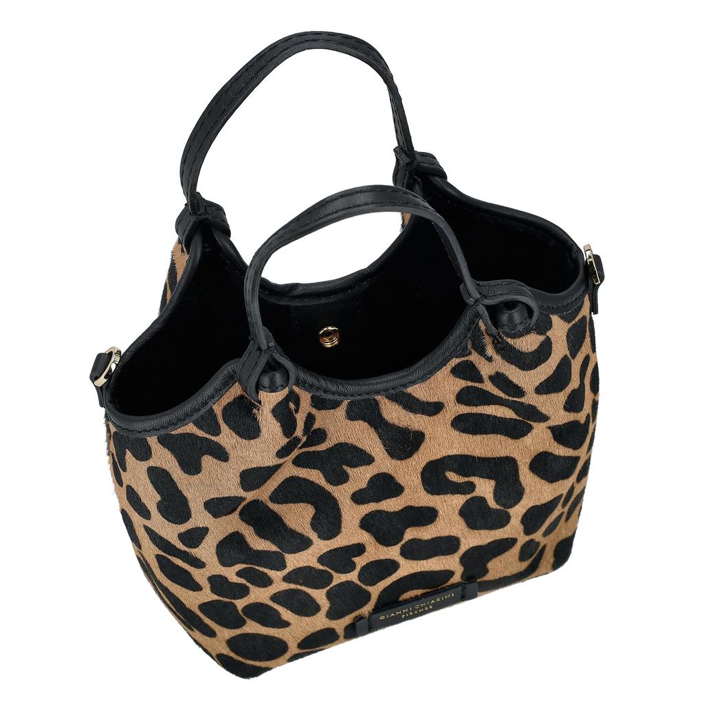 Gianni Chiarini Leo Macchia Handbag BS11108HORSY Women's Nera-Nero [Used]
