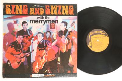 LP Record MERRYMEN - Sing And Swing With The Merrymen MM010 MERRY DISC 1967 Barbados Country/Folk Used