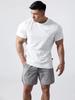 Trendy Fitness CBUM Short Sleeved Men's Summer Loose Large Cotton GYM T-shirt Trendy Half Sleeves