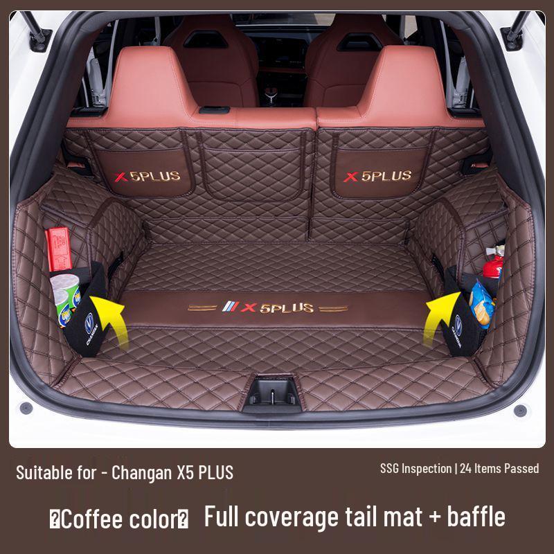 Compatible Trunk Mat for 26 Changan Second-Gen X5Plus Models - Custom Interior Tail Box Mat