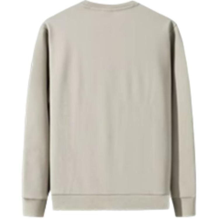 Anta Mens Training Series Sports Casual Simple Round Neck Pullover Fleece Loose Sweatshirt Men Sweatshirt 152447727N-1