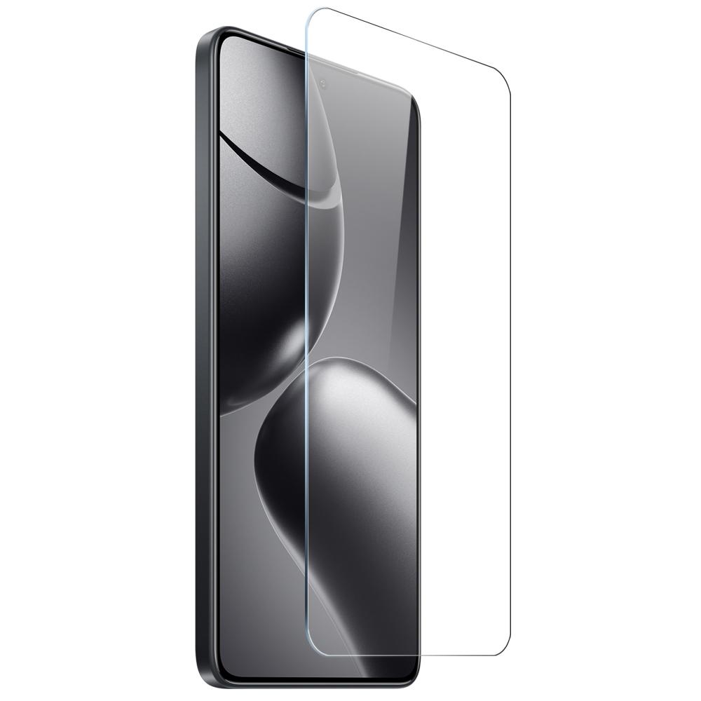 NORTHJO For Xiaomi 14T Pro Case Four Corner Shockproof TPU Clear Phone Cover with Tempered Glass