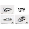 MINI GT Scale MiJo TOYS LAMBORGHINI HURACAN STO USA MiJo Exclusive Lamborghini Huracan STO Bianco Asopo 164 - (BIANCO ASOPO) - (White) MGT00788-BL