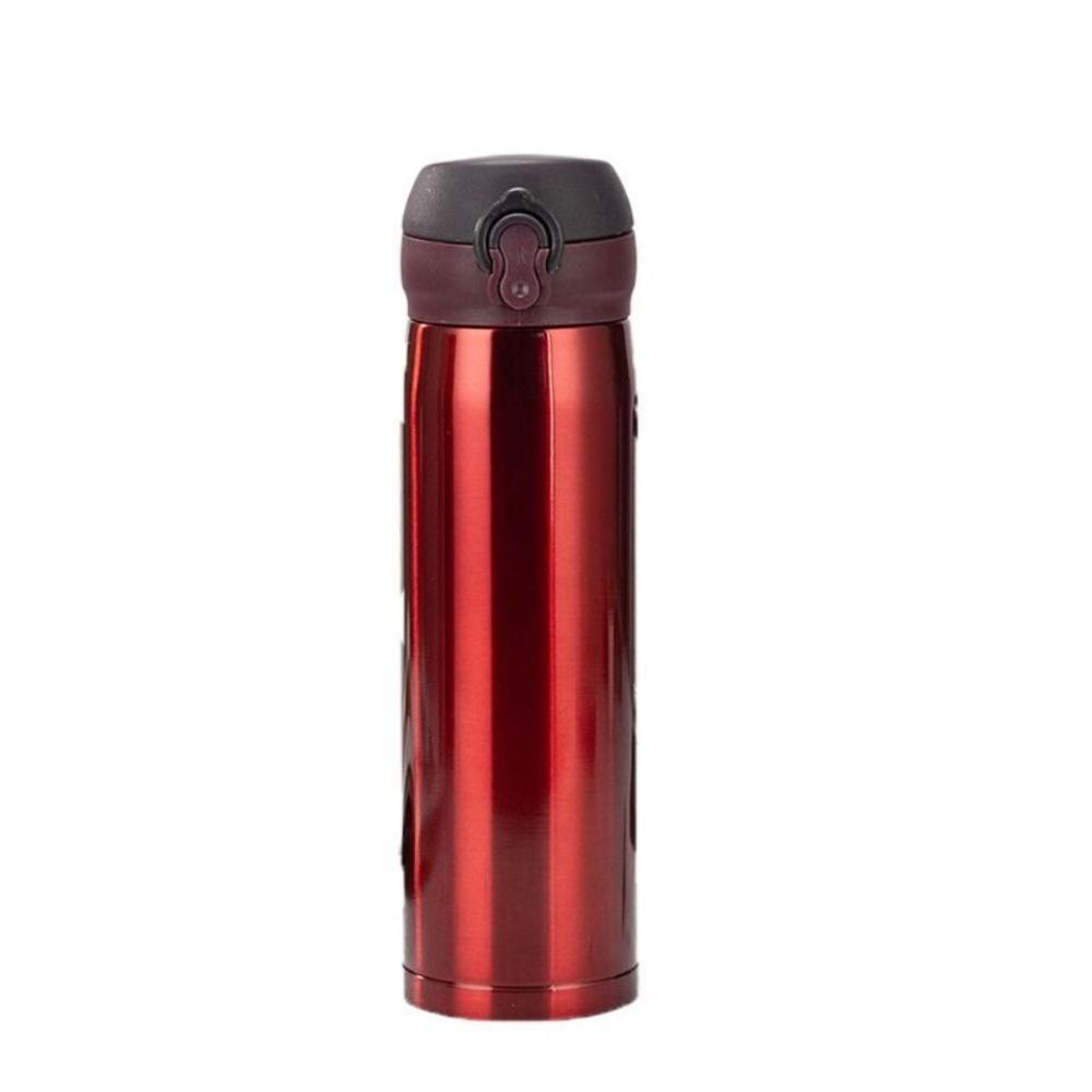 Bilayer Vacuum Insulated Cup 500ML Bouncing Cup Portable Water Cup
