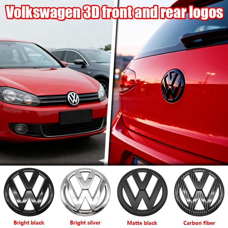 1Pc Car Original Replace Trunk Lid Tailgate Front Grill Badge Emblem Logo Decor Accessory For VW GOLF 6 MK6 2010 2011 2012 2013