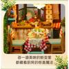 Holz DIY Minihaus Bausatz Themen 3D Puzzle Basteln Erwachsene Kreatives Bau Spielzeug