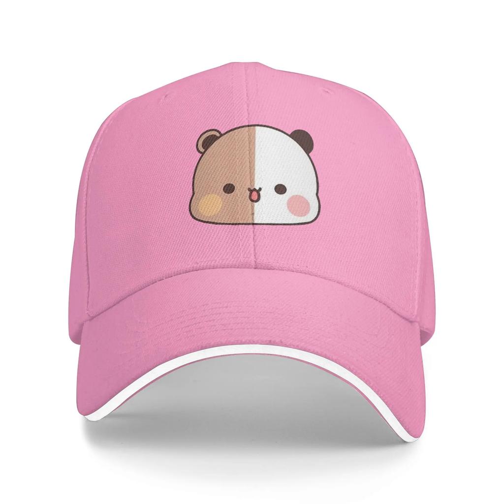 Panda BuBus  Casual Baseball Cap Summer Half Face Trucker Hat SunProof Tennis Skate Hip Hop Hats Unisex WoUnisex Retro Baseball Cap