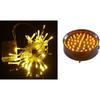 100PCS 5mm Warm White LED Diode Lights Clear Emitting LEDs for High Intensity Super Bright Lighting Bulb Lamps Electronics Components Lamp Diodes