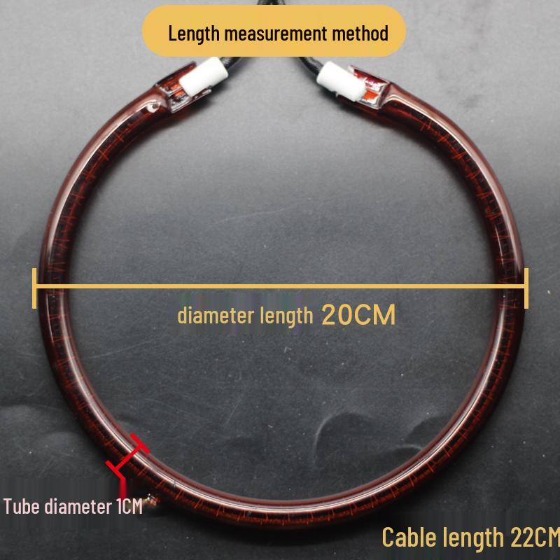 Halogen Air Fryer Carbon Fiber Heating Tube for Universal Oven and Barbecue