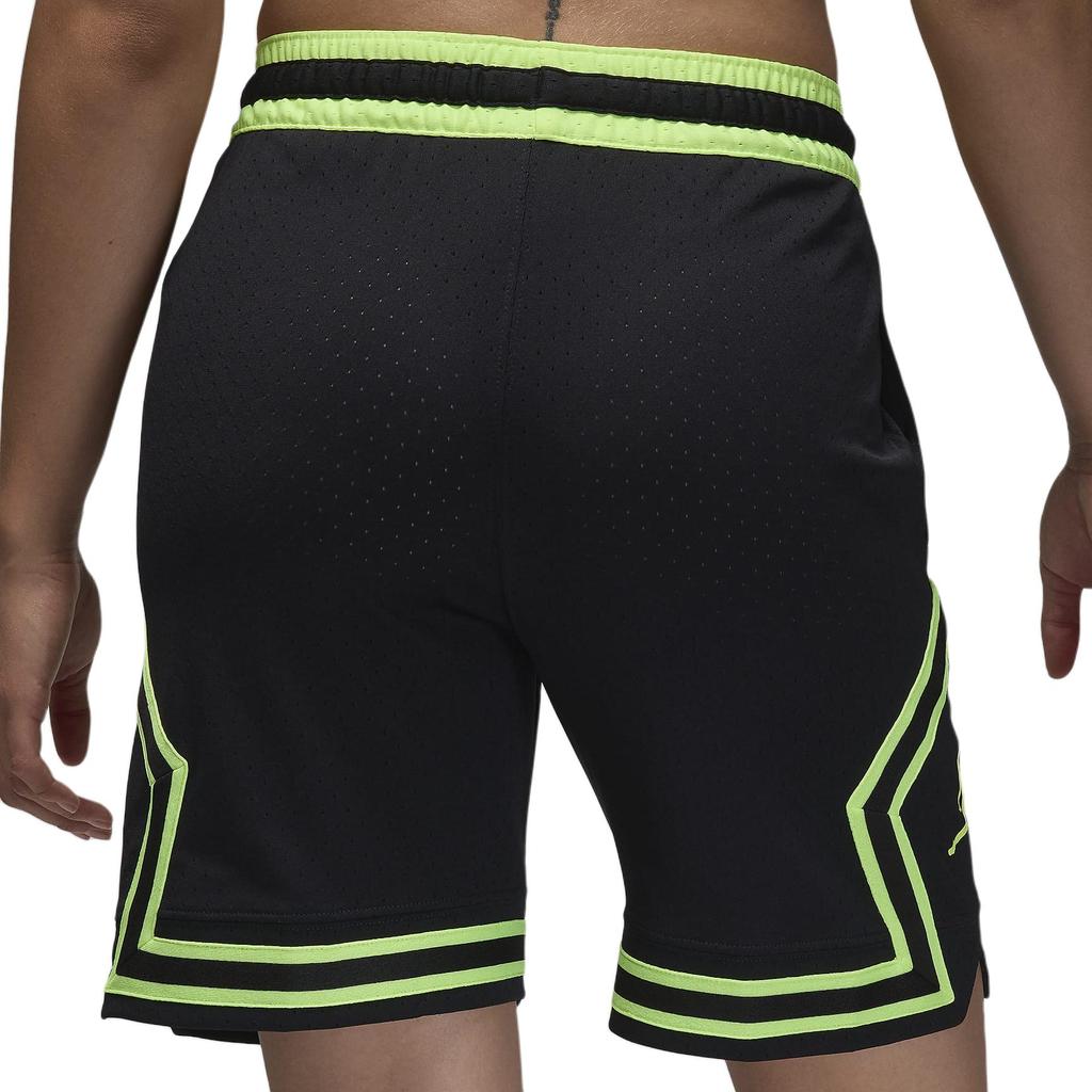 Jordan Sport Diamond Dri-Fit Shorts Black/Yellow Men Streetwear FV8612--010