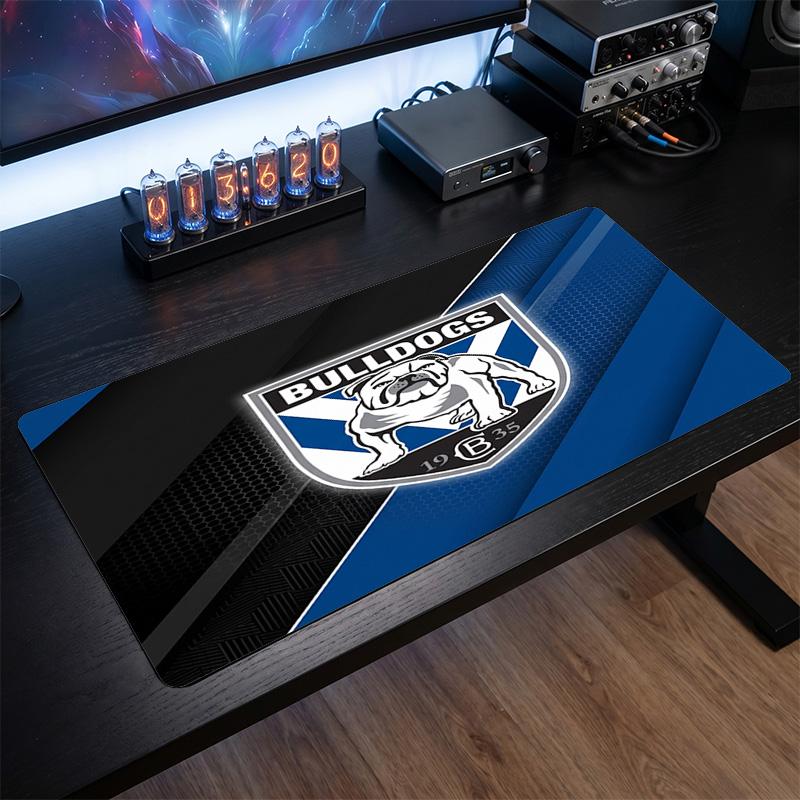 Canterbury-Bankstown Bulldogs Pattern Mousepad Anti?Slip Rubber Desk Pad For Gaming Working Desktop Decoration