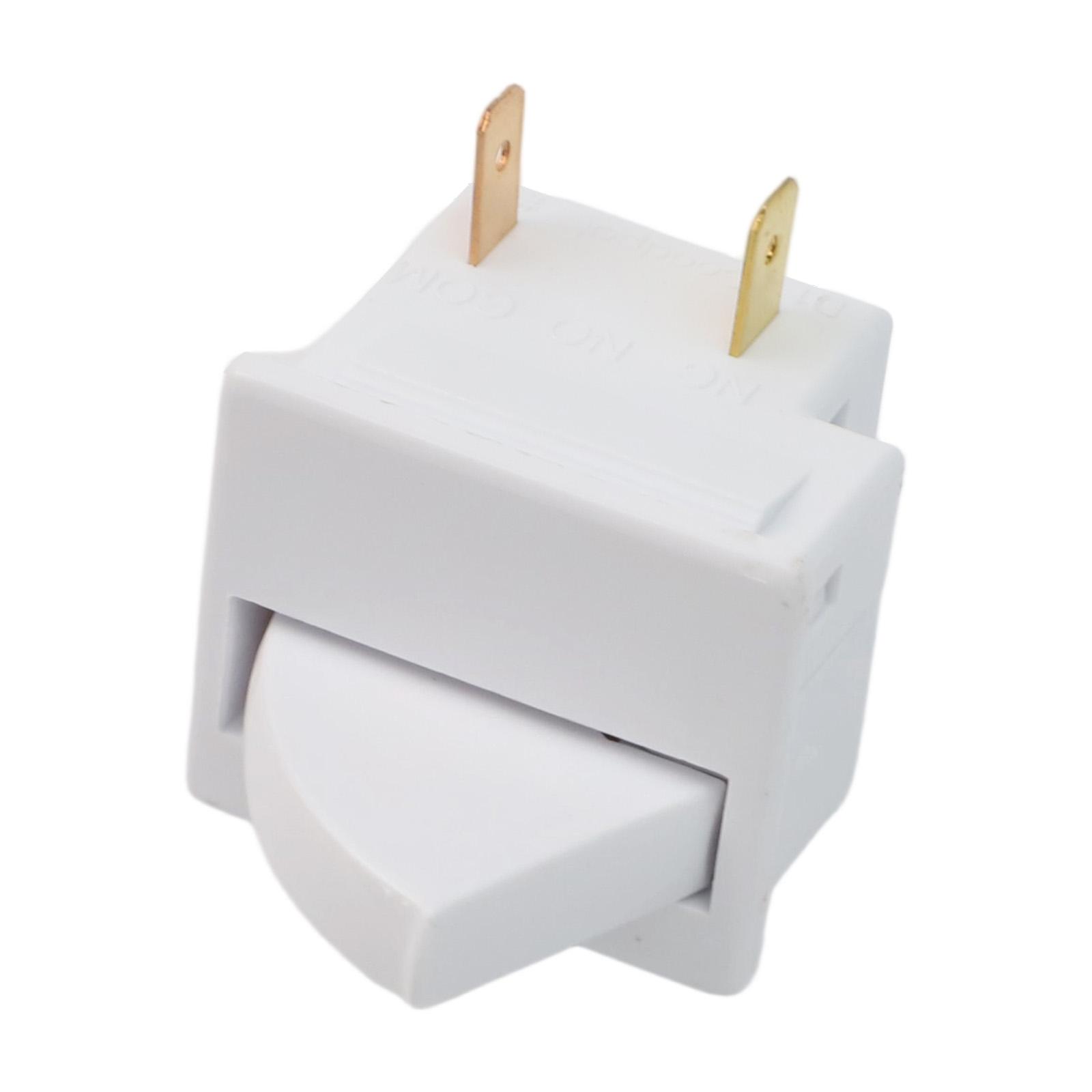 

1pc 2/3PIN Refrigerator Door Light Switch Rocker Control Refrigerator Accessories 5A Replacement Parts For Freezers