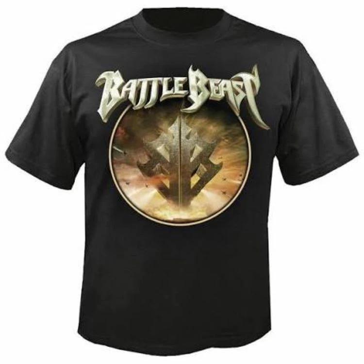 Unisexs Tshirt Battle Beast Band Black Cotton Shirt All Size S5xl Cl848 S