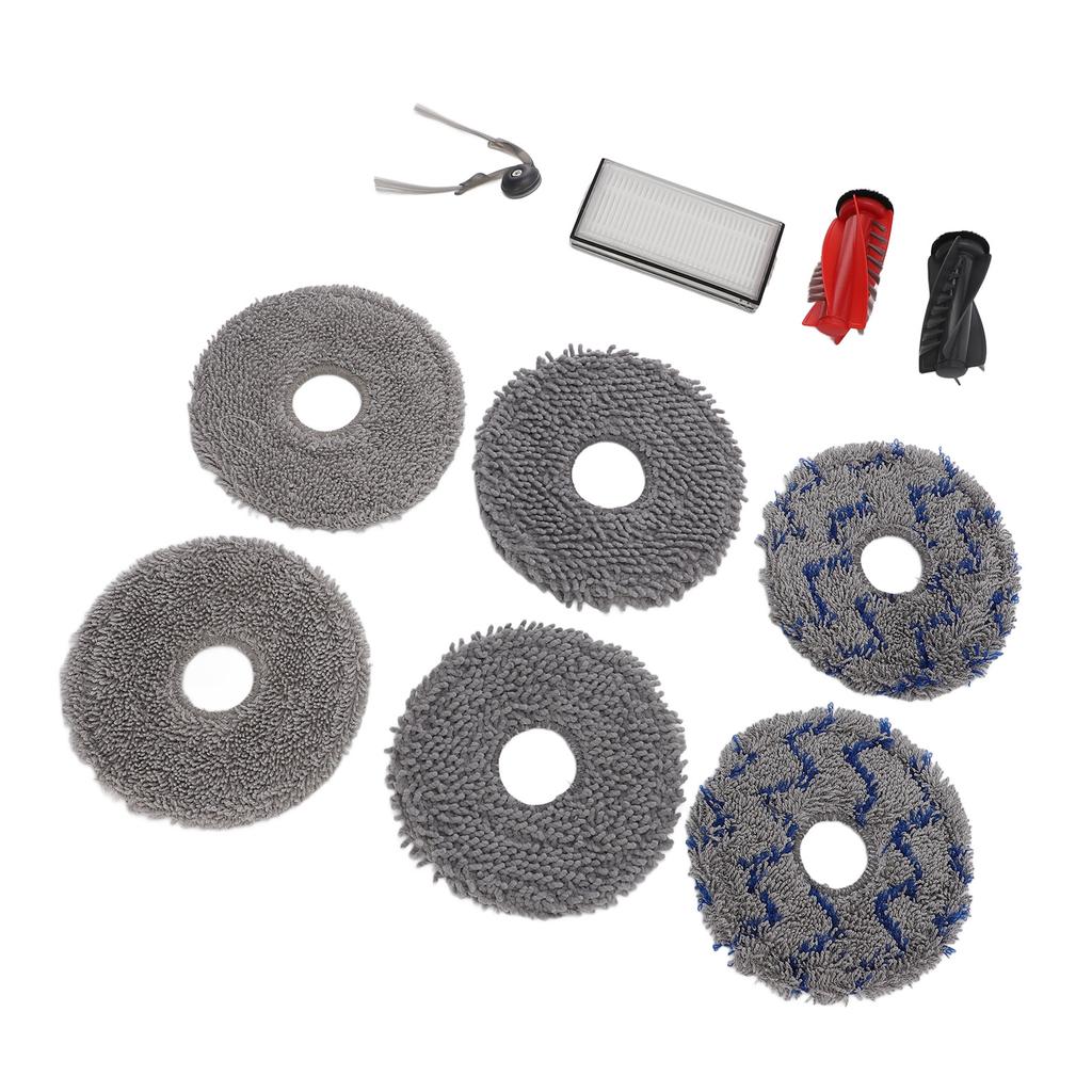 Robot Vacuum Cleaner Accessories Kit for G20S Ultra with Vacuum Cleaner Replacement Parts Roller Brush Side Brush Filter Mop Pads