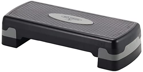 IRONMAN CLUB Aerobic Step, Black, 67.5L X 28.5W X 15H Cm, IMC-98