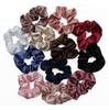 Store2508 Satin Hair Scrunchies for Women Pack of 12, Soft Smooth Elastic Hair Ties In Assorted Colours, No Damage Ponytail Holders, Stretchable