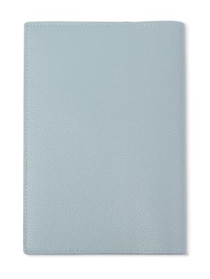 Aso Lederbuch echtes Softcover [ ] Einband, Leder, 46-Format, Größe, bo-bc257 (hellblau/Größe 46, weich)