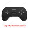 2/1PCS 2.4G Wireless Game Controller for DATA FROG SF2000 3.5” Retro Handheld Game Console Wireless Gamepad Gaming Accessories