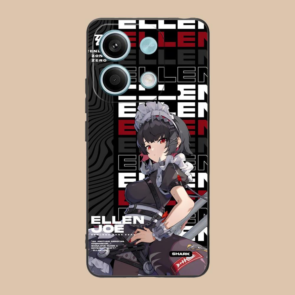 Zenless Zone Zero Ellen Joe Phone Case for POCO M7 M6 M5 M4 M3 X7 X6 X5 X4 X3 Pro GT 5G Colour Printing Protective Luxury Cover