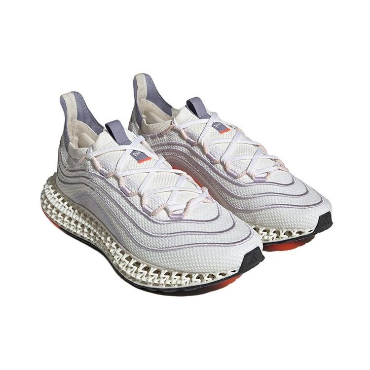 Parley x adidas 4DFWD Scarpe da Ginnastica Unisex Viola Argento Bianco Non Tinto Arancione Impatto GX9806