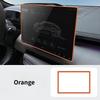 For Zeekr 7X Navigation Screen Silicone Frame Edge Protective Scratch Proof Central Control Display Navigation Protector Cover