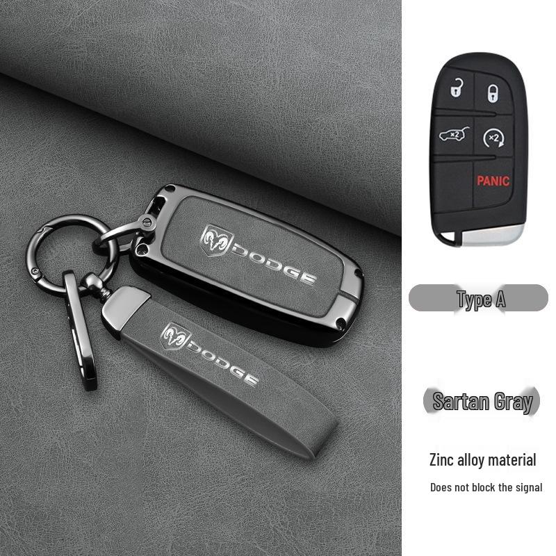 Dodge Journey Key Case for 2013-2016 Models - Metal Car Buckle Included