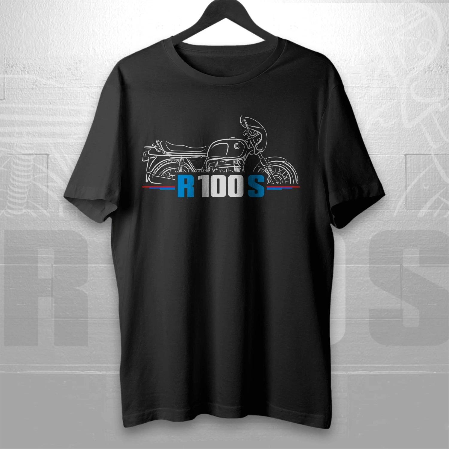 For BMW R100S 1976-1980 fans - Motorcycle T shirt/Long Sleeve M