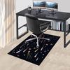 1PC space stars Extra Large Non Slip Floor carpet, Office, family, bedroom, Studio Large Area Rug Indoor Rugs, Vibrant Colors