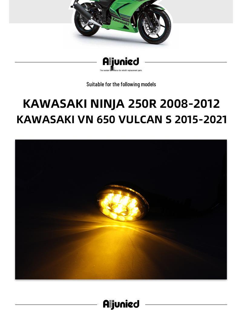 Kawasaki Ninja 250R EX250 VN650 Turn Signal Lights Accessories