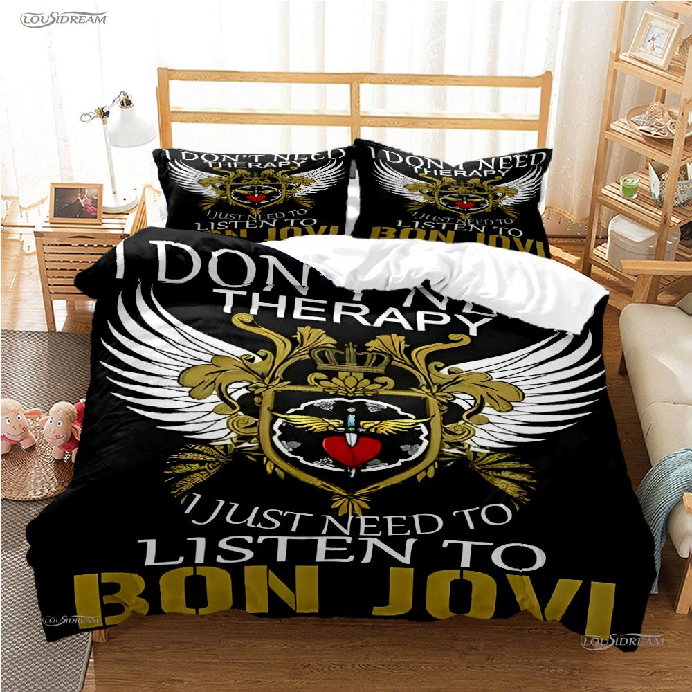 Casal Rock Band All Season Duvet Cover Comforter Bedding Sets Soft Quilt Cover and Pillowcases Boys Single/Double/Queen/King