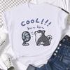 Women Unisex Graphic Tshirt Streetwear Harajuku Graphic Ulzzang Tshirt Funny Cute Cat Vintage Tee Shirt Aesthetic Y2k Tops FeUnisex