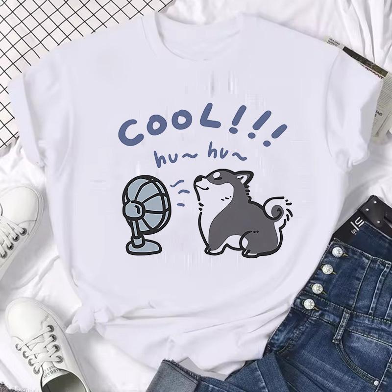 Women Unisex Graphic Tshirt Streetwear Harajuku Graphic Ulzzang Tshirt Funny Cute Cat Vintage Tee Shirt Aesthetic Y2k Tops FeUnisex