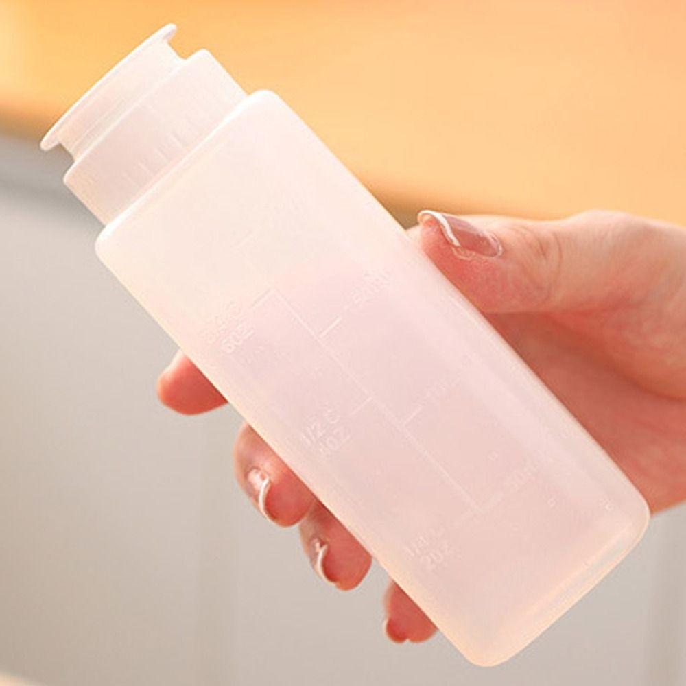 Průhledná láhev na stlačovací omáčku pro čerstvost 200/300 ml Lahve na olivový olej Kečup