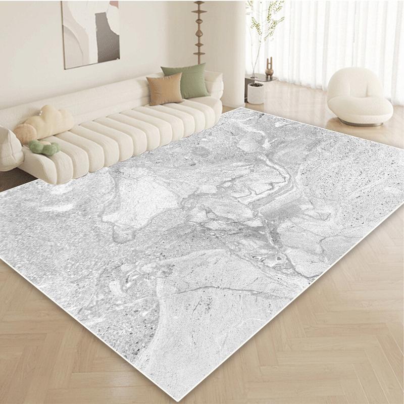 Modern Minimalism Light Colored Carpet Living Room Sofa Area Coffee Tables Non-slip Lint-free Rugs Decoration Bedroom Floor Mat