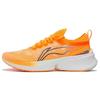 Li Ning Feidian Discovery Running Shoes Men's Low Top Fluorescent Sweet Orange ARMS007-6