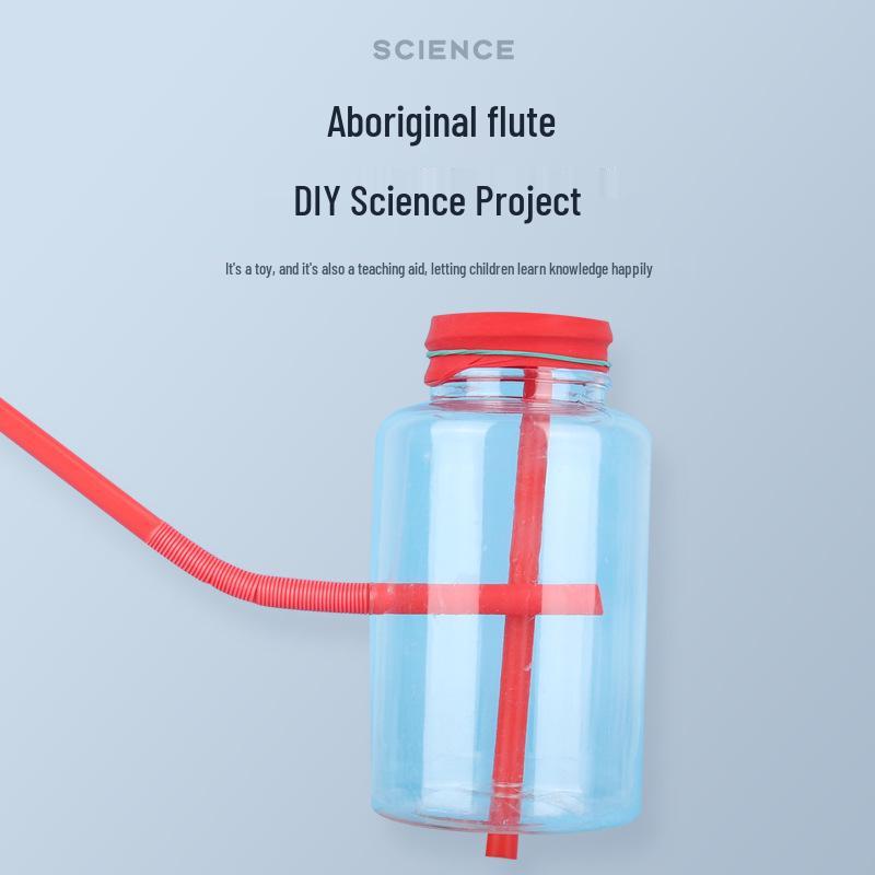 

Indigenous Flute DIY Kit: Science Experiment for Vocal Students - Handmade Musical Instrument Material Set Other