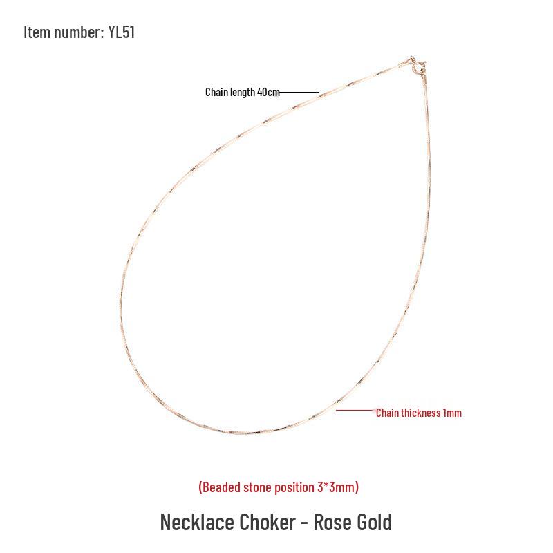 

S925 Sterling Silver Silk Snake Bone Clavicle Chain Choker with Full-Hole Pearl Pendant 925 Silver