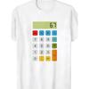 Calculator 67 Siqi Fun Math Meme T-Shirt, Casual T-Shirt for Boys and Girls, Simple Life Style