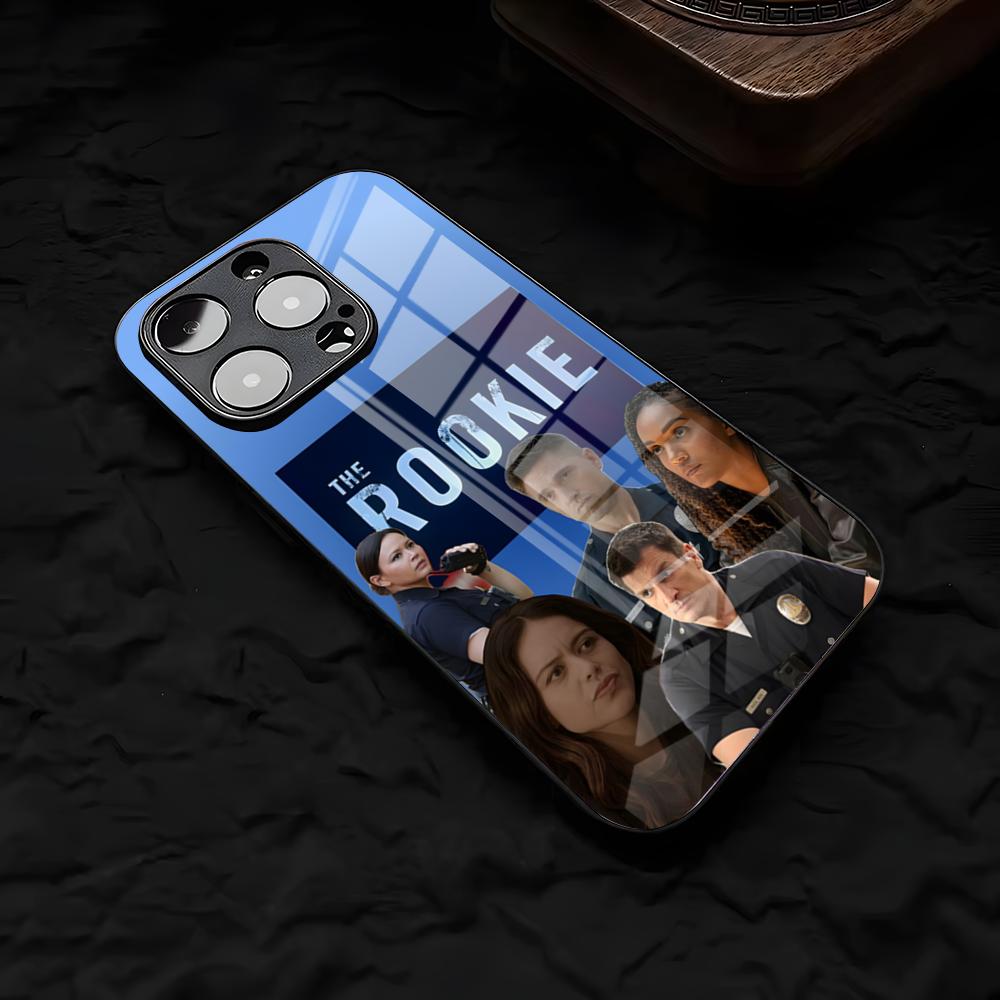 

The R-Rookie Phone Case For IPhone 17 Air 16 E Pro Max 15 14 13 Mini 12 Pro 11 Max Plus Black Glass Cover iPhone 16 Pro Max