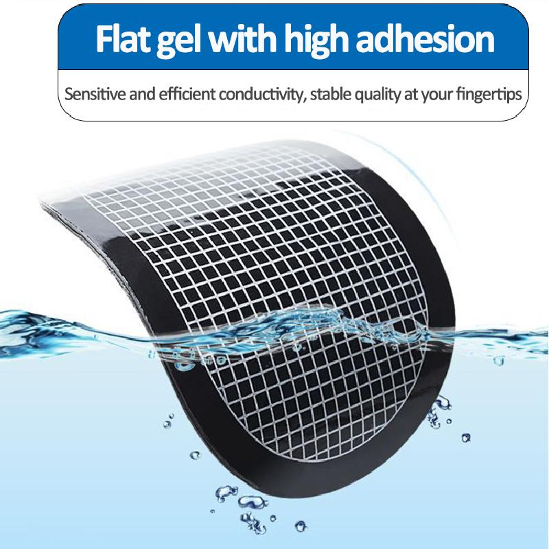 Electrode Sheet Pads Replacement Gel For EMS Muscle Stimulator Abdominal Abs Toner Massage Abdomen Slimming Belt Patch