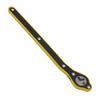 Ratchet Wrench 34cm Long Handle Ergonomic Labor Saving Jack Ratchet Wrench for Wheel Tire Removal
